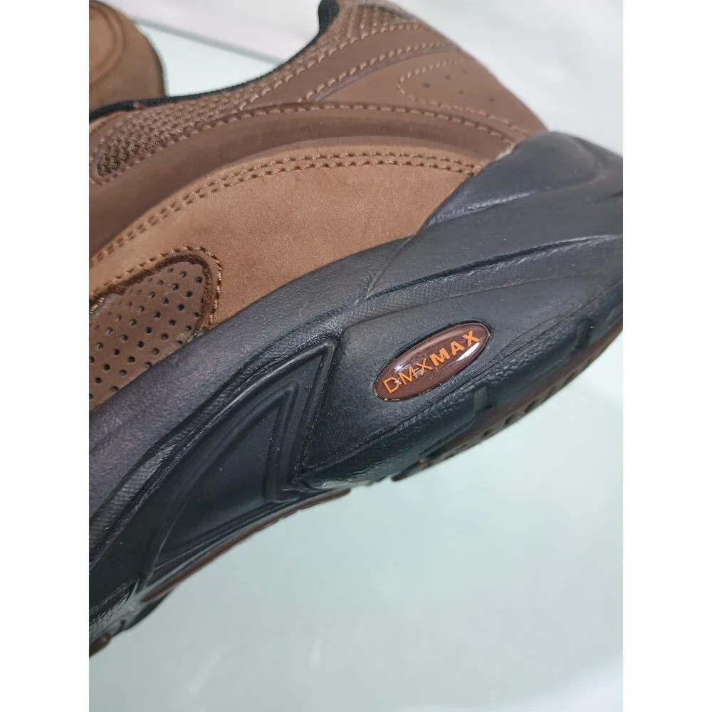 Reebok Size 8 Brown Lace-Up Men's Sneakers, Play Dry, Dmxmax